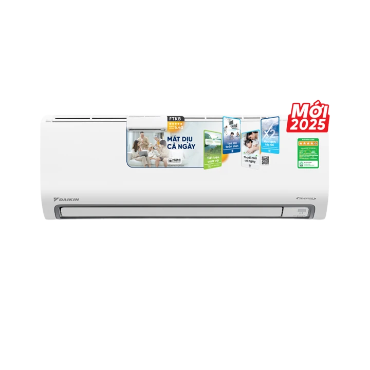 Máy lạnh Daikin Inverter 1 HP FTKB25ZVMV