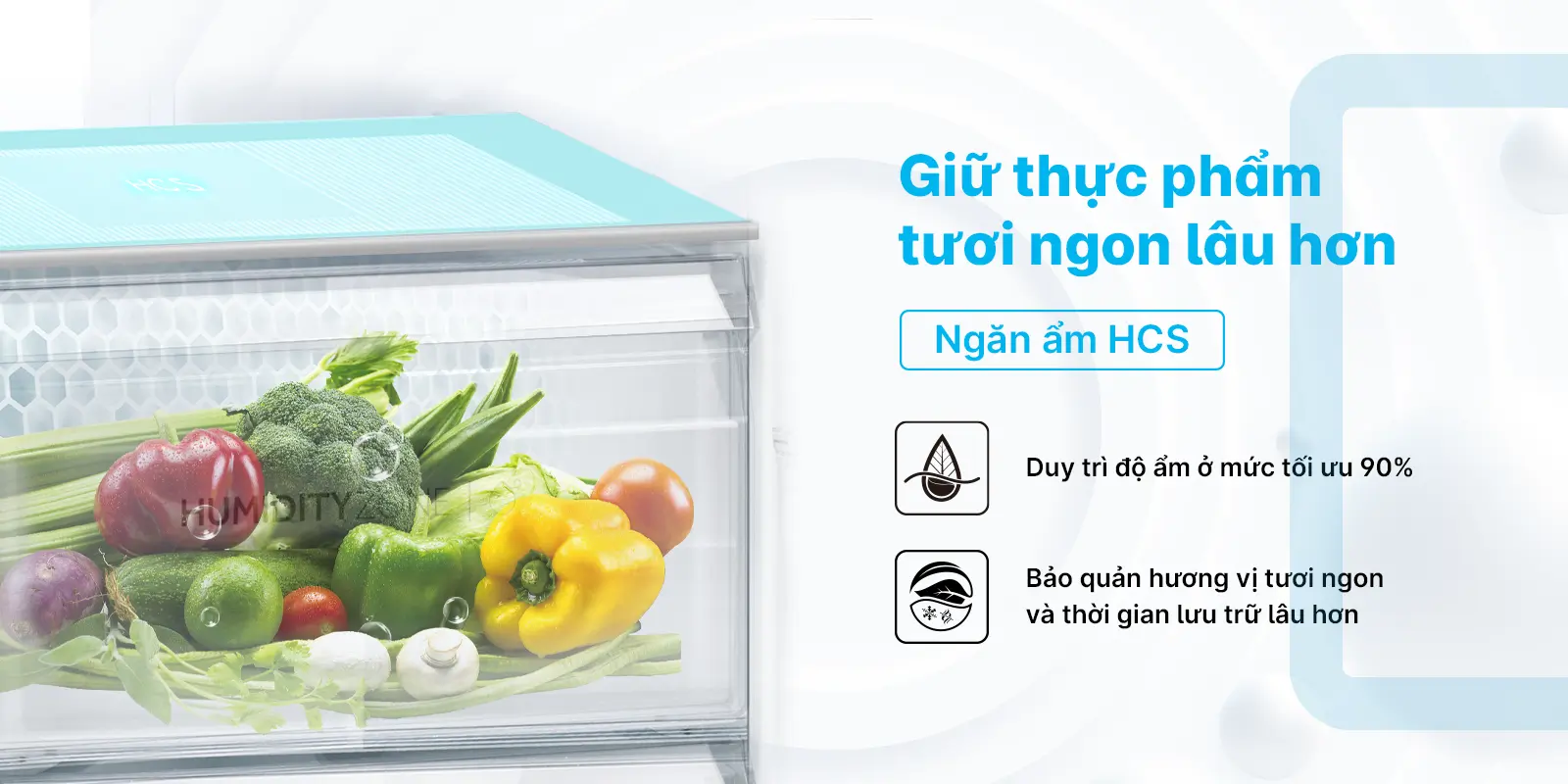 Tủ lạnh Aqua Inverter 469 lít AQR-M536XA(GB) - Ảnh 5
