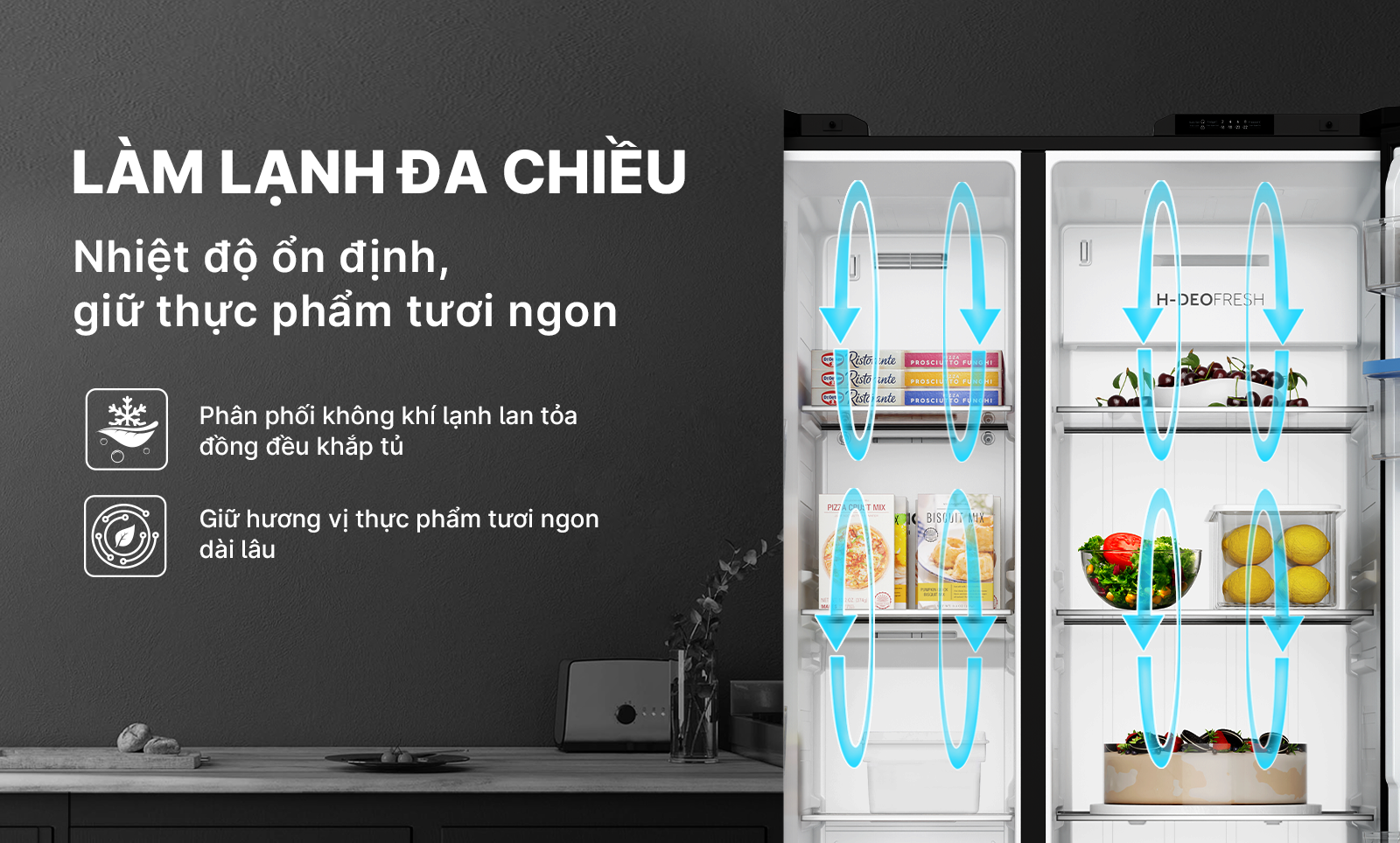 Tủ lạnh Aqua Inverter 646 lít AQR-S682XA(GB) - Ảnh 5