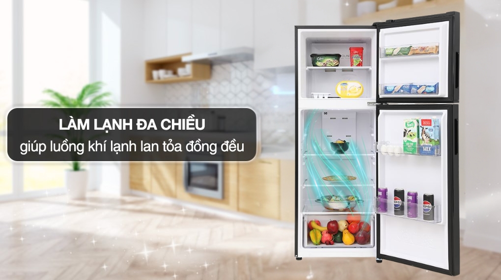 Tủ lạnh Aqua Inverter 212 lít AQR-T239FA(FB) - Ảnh 4