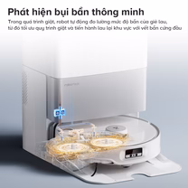 Robot hút bụi lau nhà Roborock Q Revo 5V1 - Trắng - Ảnh 12