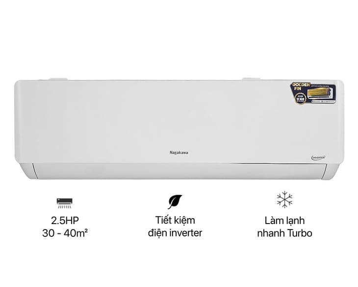 Máy lạnh Nagakawa Inverter 2.5 HP NIS-C24R2T30