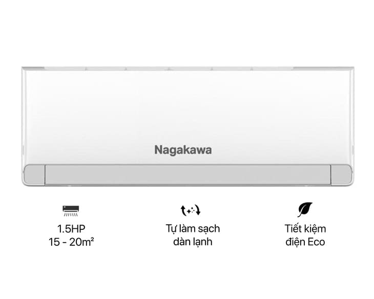 Máy lạnh Nagakawa 1.5 HP NS-C12R2U86